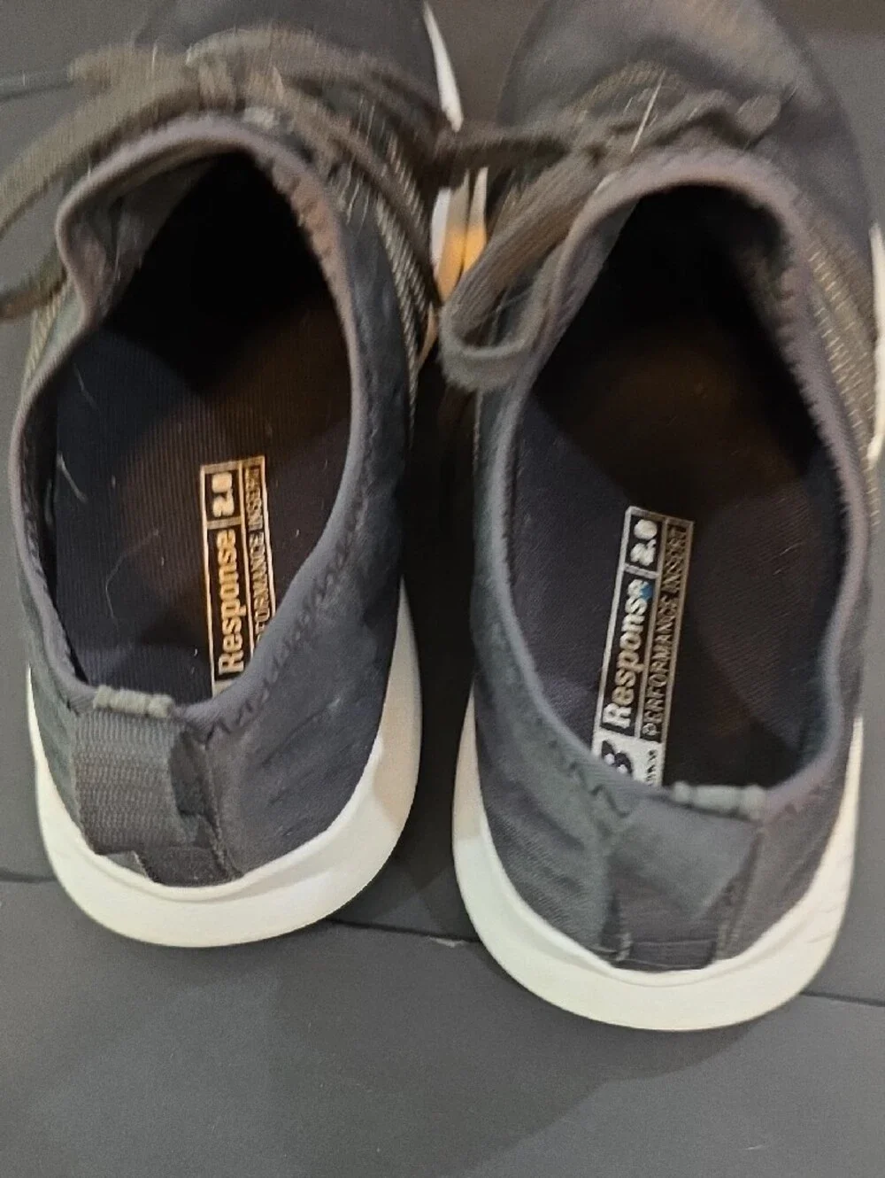 New Balance Fuelcore Coast Women's Charcoal Gray Lace-Up Sneakers Size 6